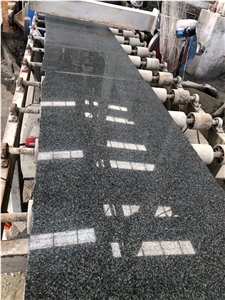 New G654 Black Granite Polished Stair / Floor Step