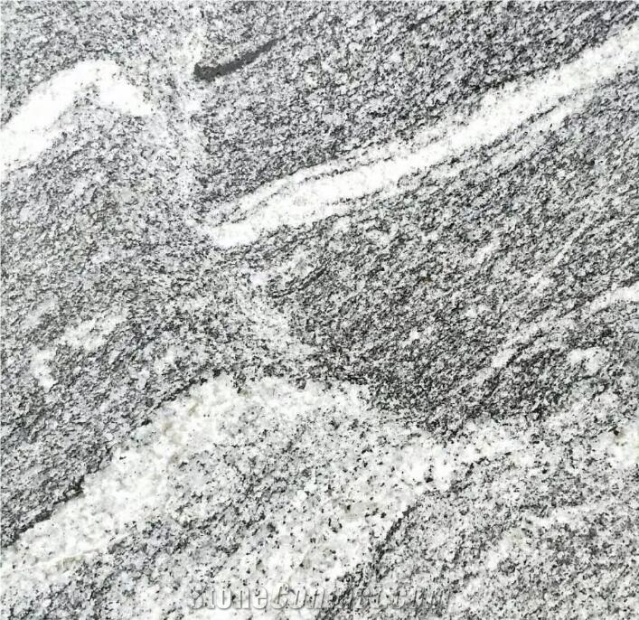 New Viscont White Grey Wave Granite Tiles