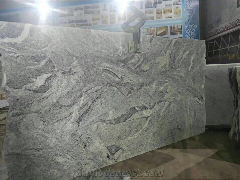 New Viscont White Grey Wave Granite Tiles