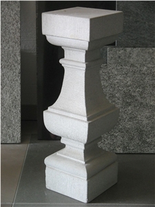 Oriental White Marble Balcony Balustrade & Railing