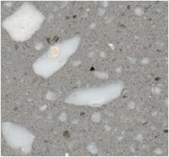 Sf-U005 Silver Grey Terrazzo Tile Slab Floor Cover Sf-U005 Silver Grey Terrazzo Tile Slab Floor Cover