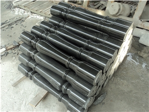 Shanxi Black Granite Polished Balustrade