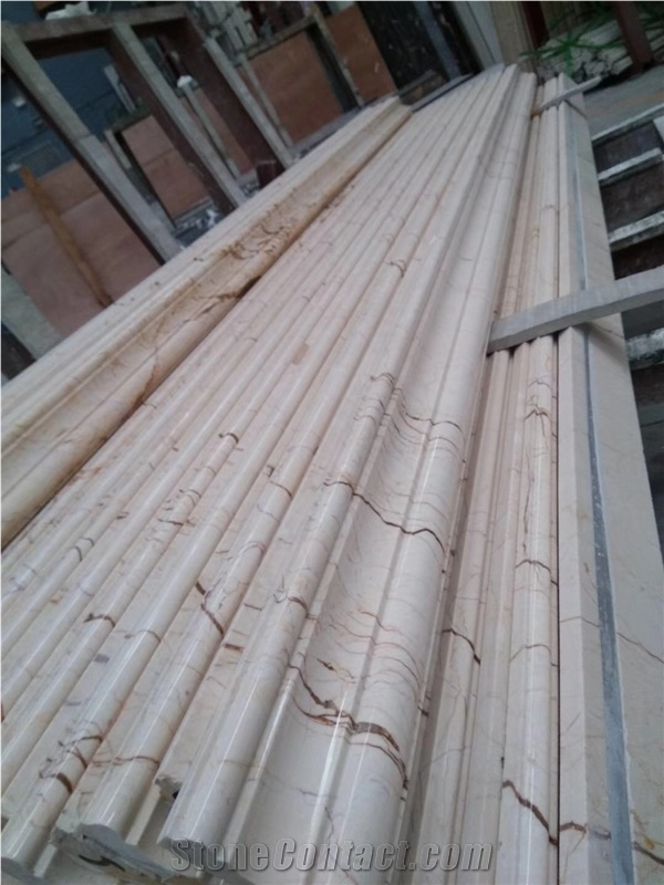 Sofitel Gold Marble Dome Moulding, Wall Border Line