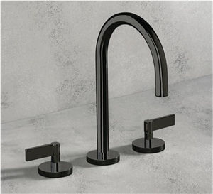 Solid Surface Concrete Looking Silver Grey Quartz Countertops