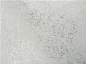 Solid Surface Concrete Looking Silver Grey Quartz Countertops