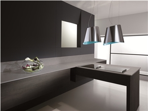 White and Grey Quartz Stone Countertops Worktop