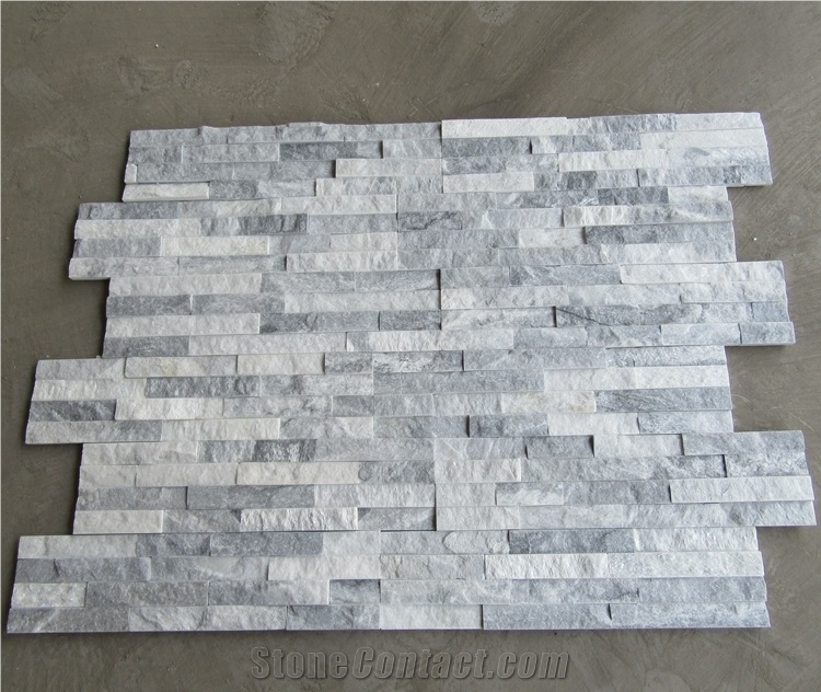 Alaska Gray Ledger Panel L Corner Stacked Stone