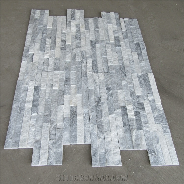 Alaska Gray Ledger Panel L Corner Stacked Stone