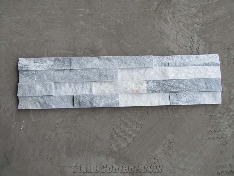 Alaska Gray Ledger Panel L Corner Stacked Stone