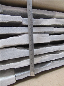Alaska Grey Flat Stacked Stone Veneer Cladding