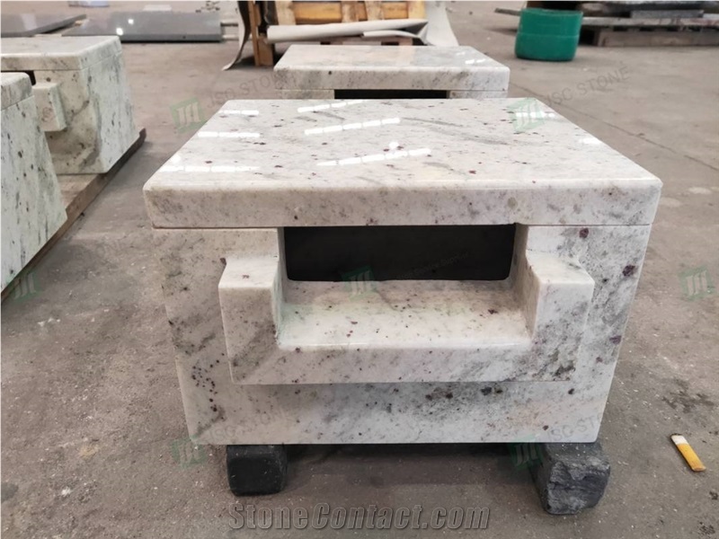 Andromeda White Granite Water Feature