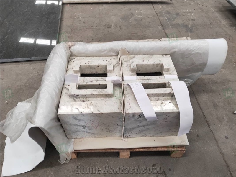 Andromeda White Granite Water Feature