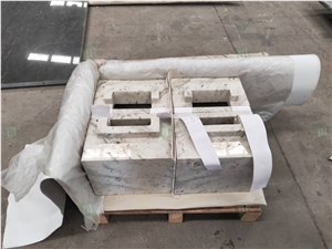 Andromeda White Granite Water Feature