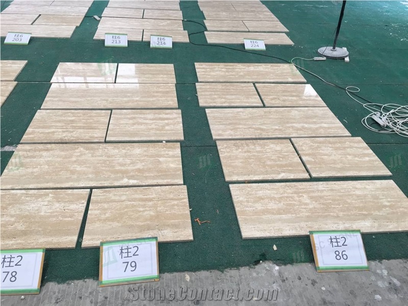 Beige Travertine Tiles and Slabs