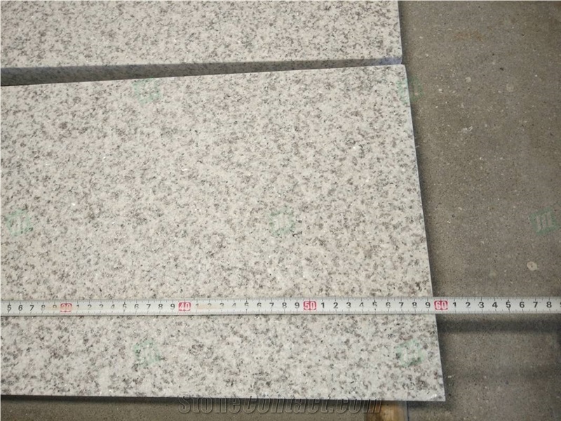 China Rice Grain Granite Flower White G655 Tiles