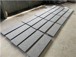 Customized Size Steel Grey Granite Floor Tiles