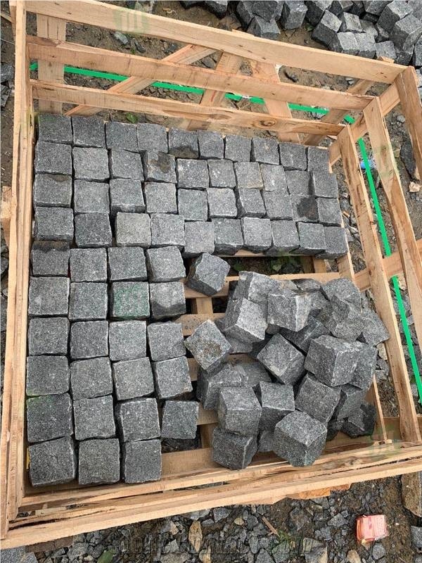 G654 Grey Granite Paving Stone Driveway Paver