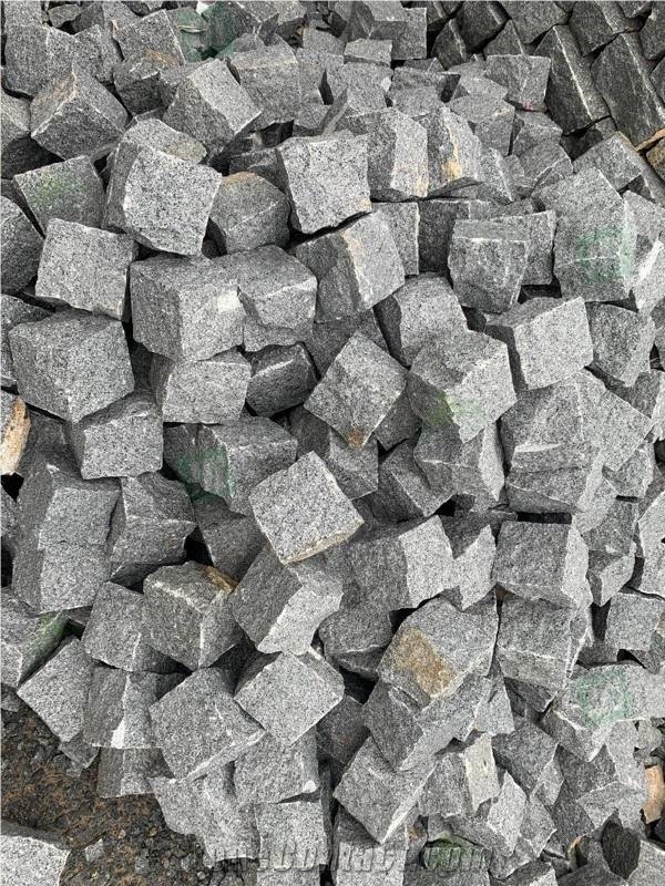 G654 Grey Granite Paving Stone Driveway Paver
