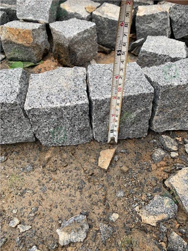 G654 Grey Granite Paving Stone Driveway Paver