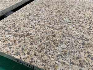 Giallo Halluma Yellow Granite Natural Stone Edge