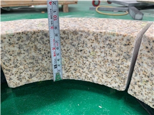 Giallo Halluma Yellow Granite Natural Stone Edge