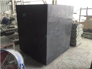 Granite Football Sculpture