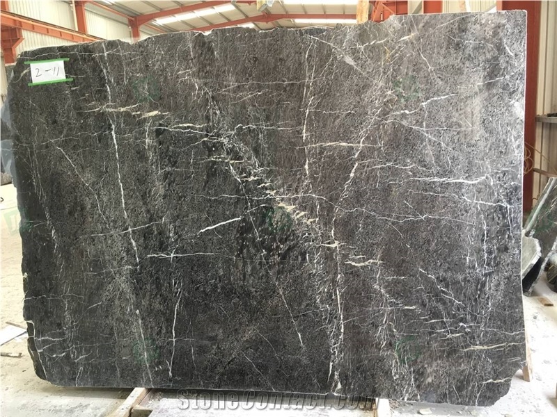Hang Grey Marble Slabs