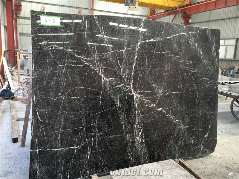 Hang Grey Marble Slabs