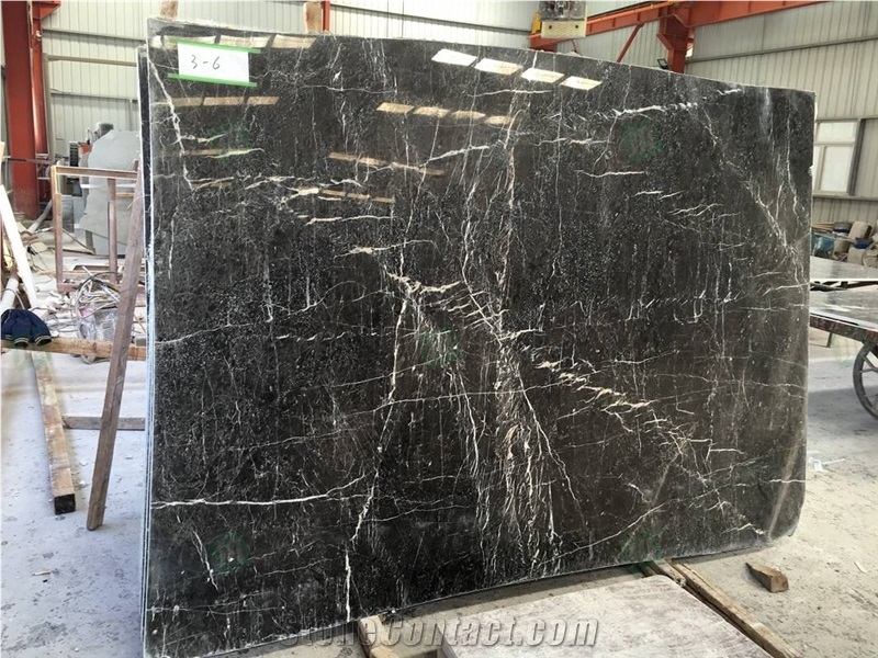 Hang Grey Marble Slabs