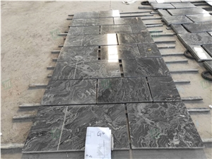 India Ganges Black Granite Slab and Wall Tiles