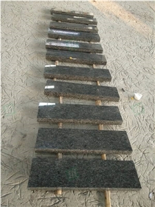 Indian Steel Grey Granite Floor Tiles