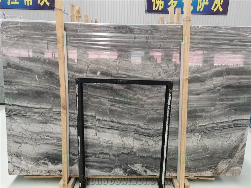 Italy Luxury Grey Marble Milano Impression
