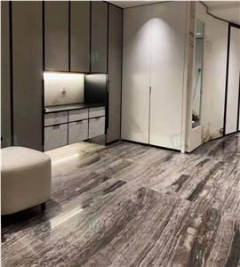Italy Luxury Grey Marble Milano Impression
