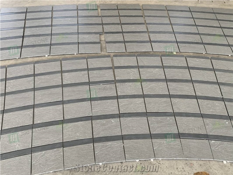 Jet Mist Black Granite Tiles for Decoration