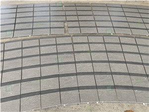 Jet Mist Black Granite Tiles for Decoration