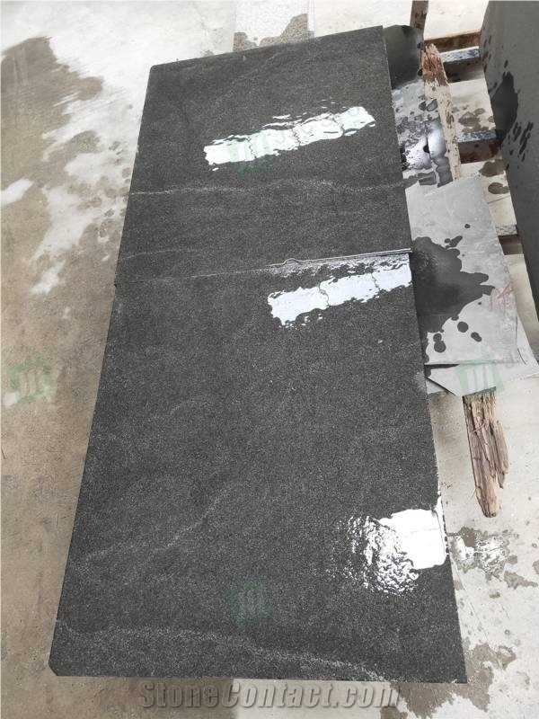 Jet Mist Granite Slabs and Flooring Tiles