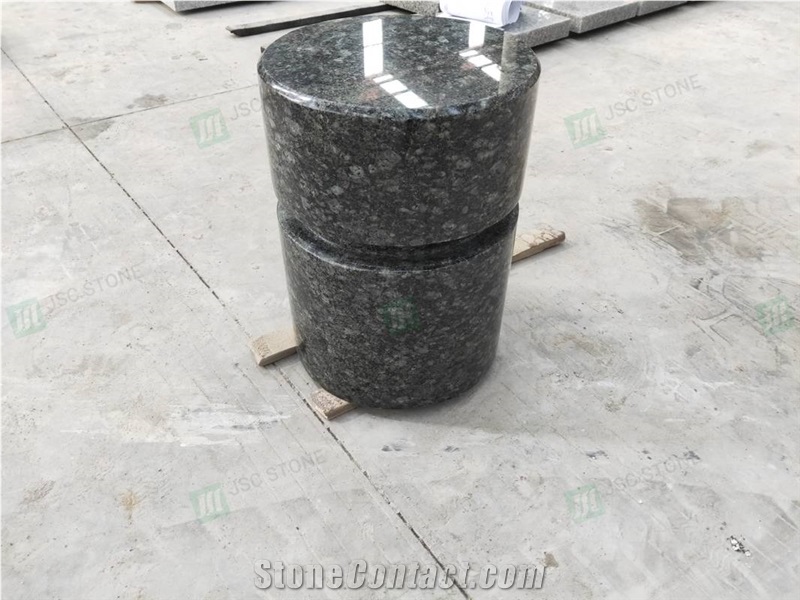 Paving Round Column Car Stop Stone Parking Stone