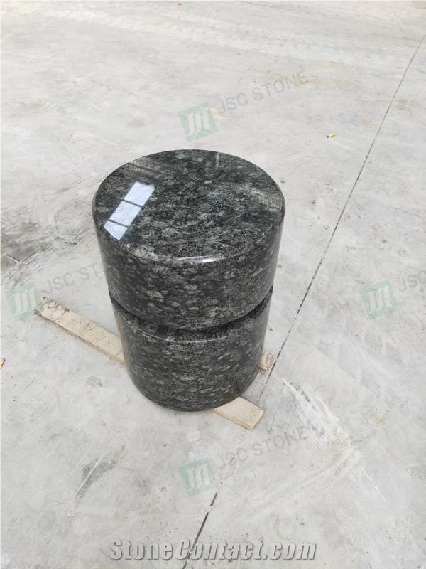 Paving Round Column Car Stop Stone Parking Stone