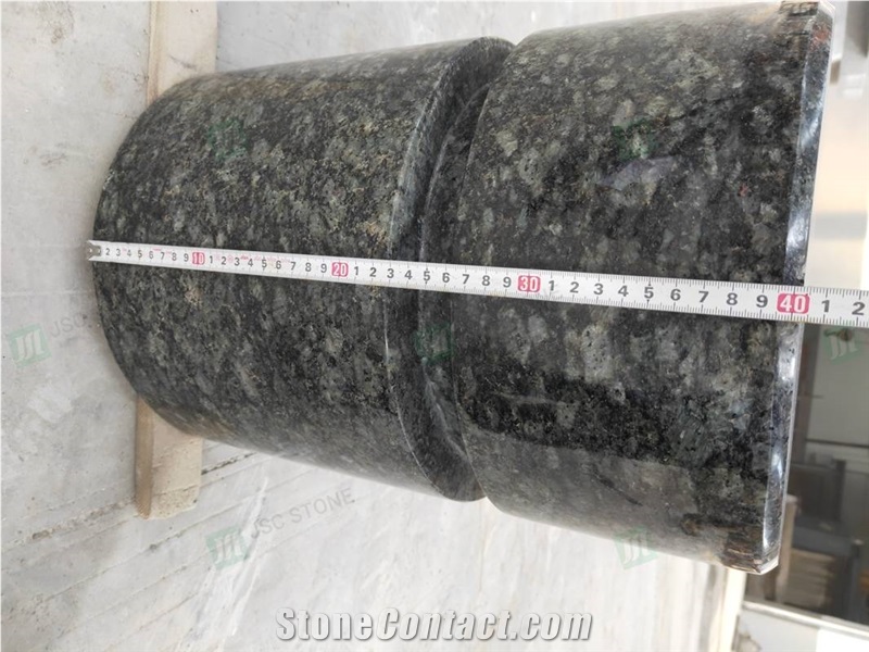 Paving Round Column Car Stop Stone Parking Stone