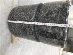 Paving Round Column Car Stop Stone Parking Stone