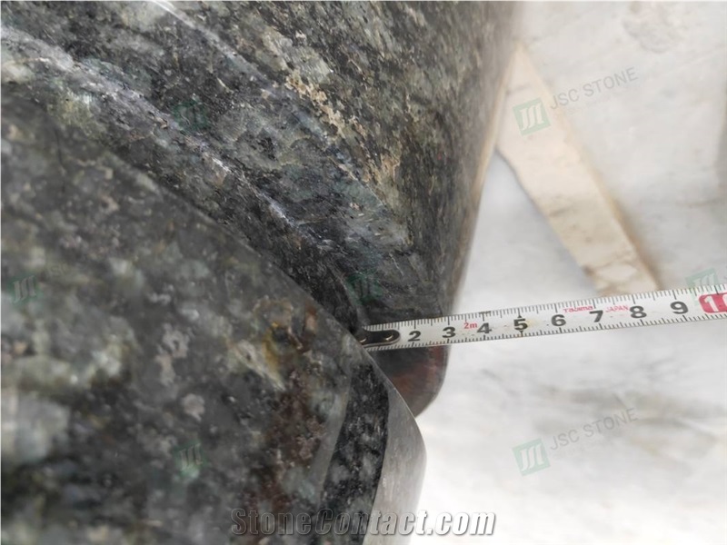 Paving Round Column Car Stop Stone Parking Stone