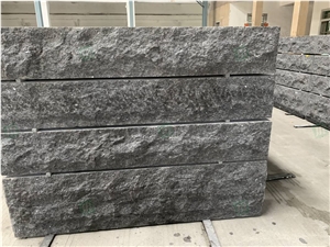 Steel Grey Granite Wall Stone for Building