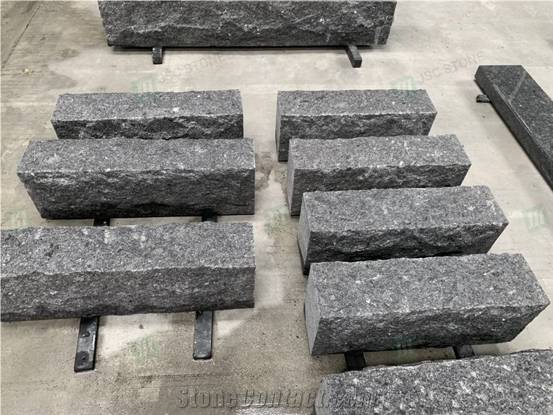 Steel Grey Granite Wall Stone for Building