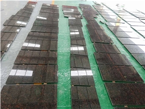 Tan Brown Granite Tiles for Home Decoration