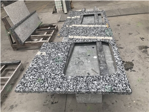 Top Selling Spray White Granite Countertop