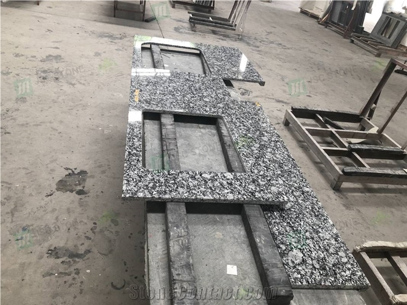 Top Selling Spray White Granite Countertop