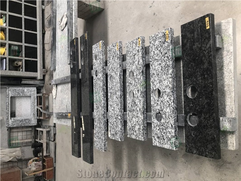 Top Selling Spray White Granite Countertop