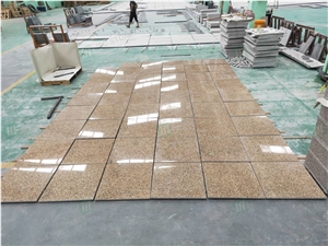 Vietnam Rust Granite Yellow Stone Floor Tiles