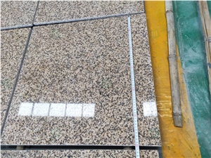 Vietnam Rust Granite Yellow Stone Floor Tiles