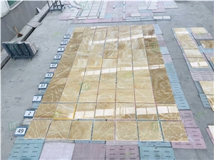 Yellow Honey Onyx Tiles